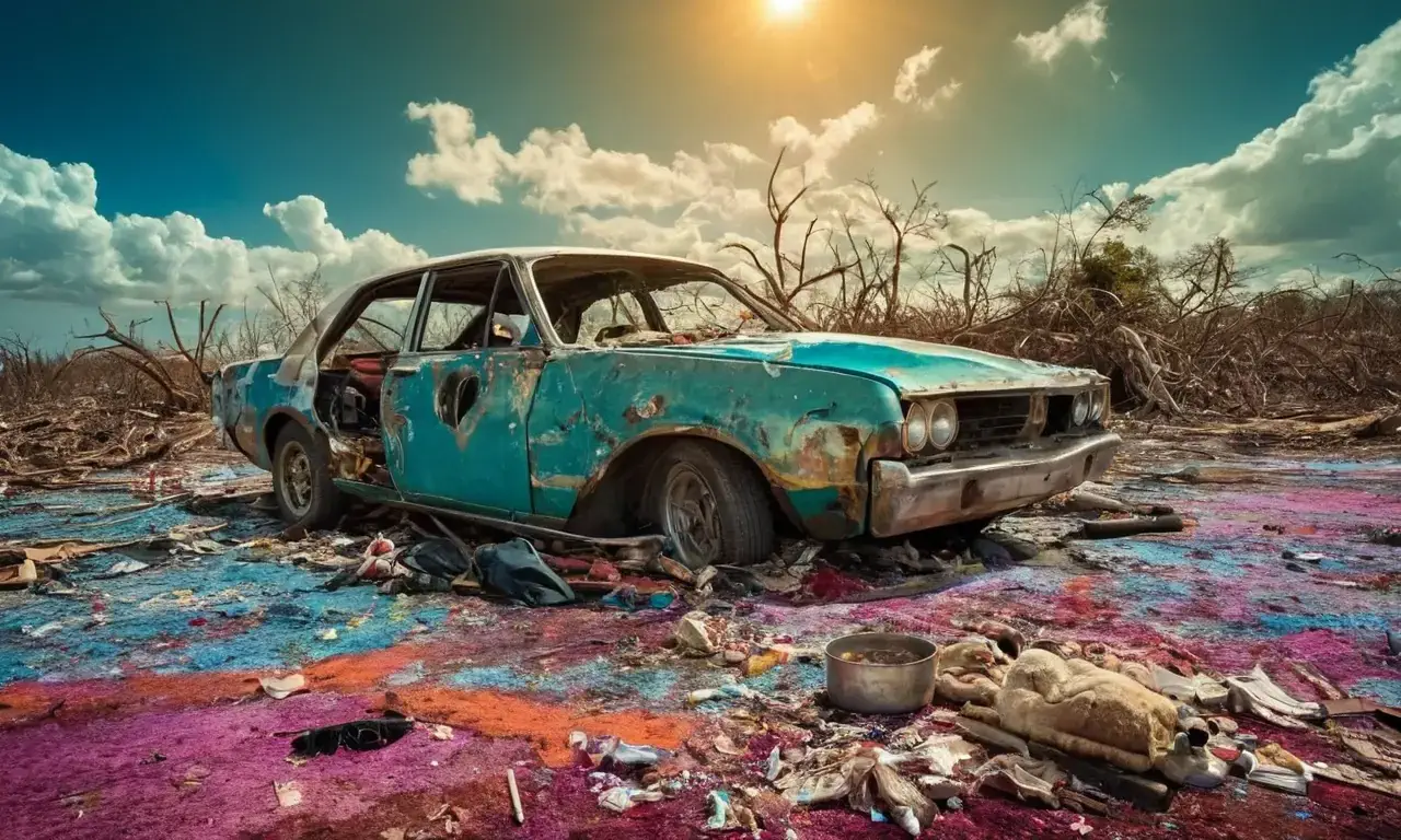 A powerful display of imagery paints a poignant picture after loss