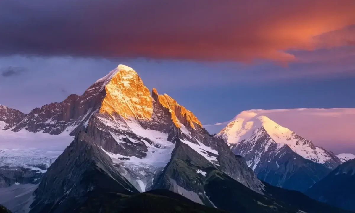 Mountain ranges expose drastic climatic shifts and varying pressures across altitude levels