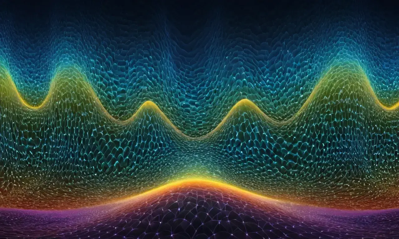 Natures symphony: Sound wavelengths visualized through intricate artistry