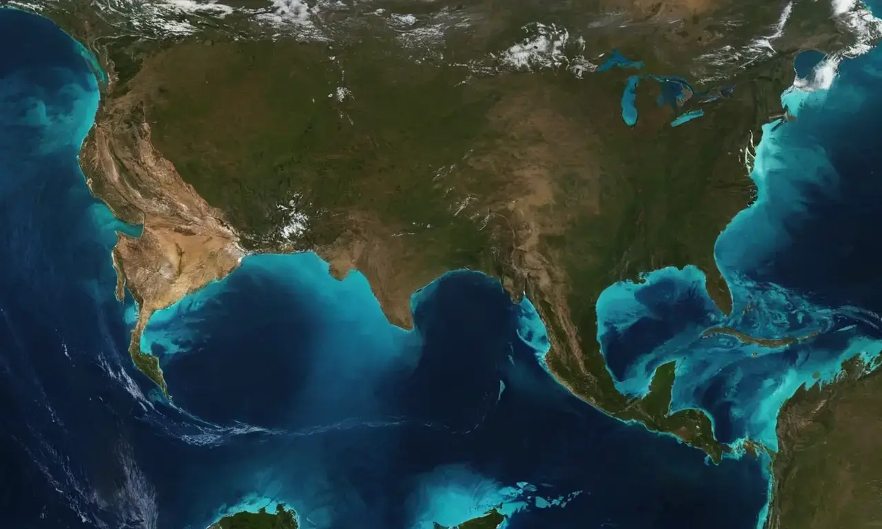 The interactions of these factors influence climate and ocean systems
