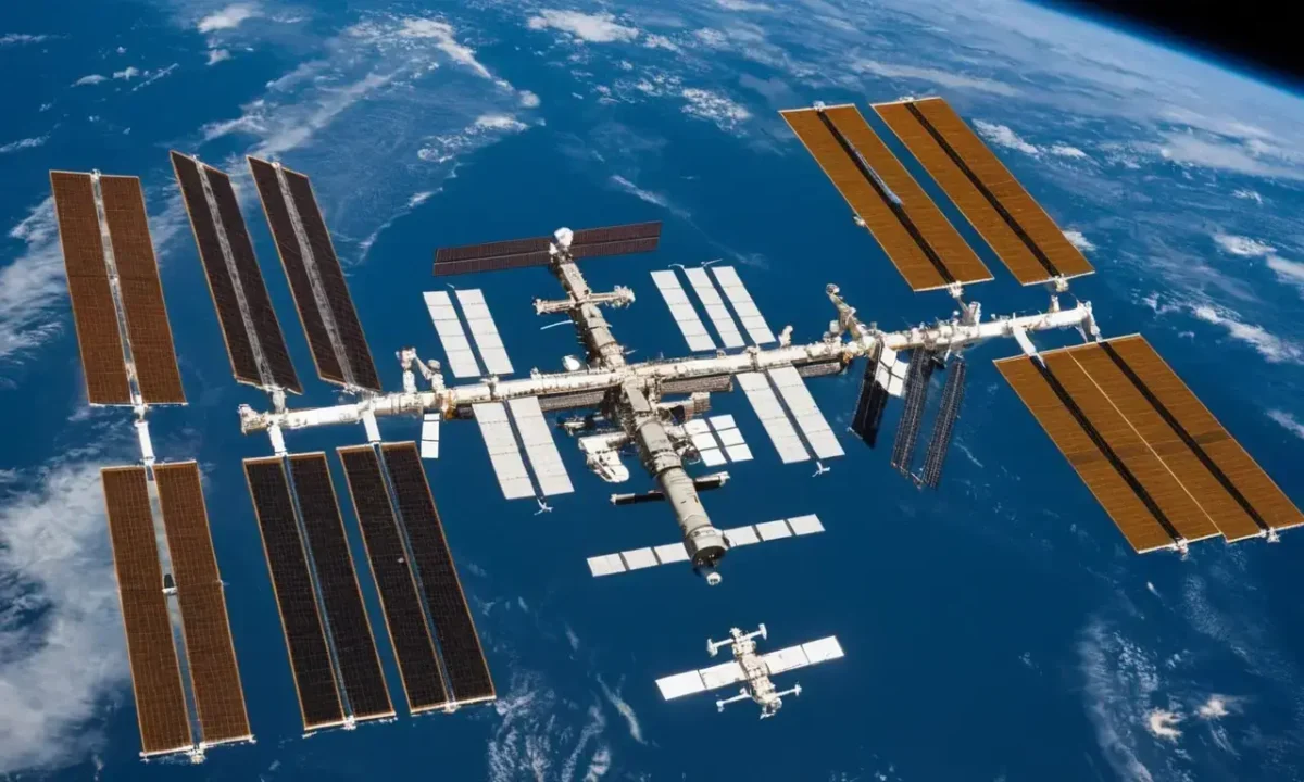 Its a habitable artificial satellite in continuous orbit around Earth